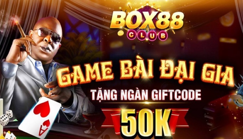 Box88 Giftcode – Chơi game bài tặng tiền 50k cho người chơi mới