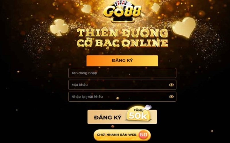 Các vấn đề thường gặp khi đăng ký tài khoản Go88